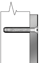 Screw Mount Etched Plaque