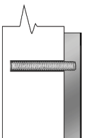Stud Mount Etched Plaque