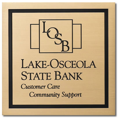 Copper Plaque