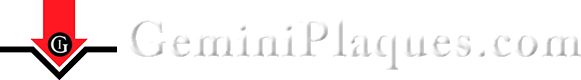 Gemini Plaques